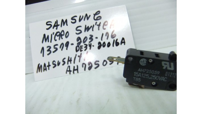 Samsung DE34-20016A micro switch